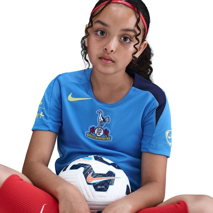 Tottenham Training T-Shirt Dri-FIT Strike 3rd - Pacific Blue/Dynamic Yellow Kids-SoccerKits Hub | Buy Soccer Jerseys Online